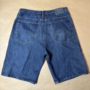 Vtg Y2K Marithe Francois Girbaud Baggy Short Men 38 Blue Denim Streetwear‎ Retro